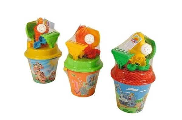 Poppy Friends Sand Eimer Set 7 teilig Sandkasten